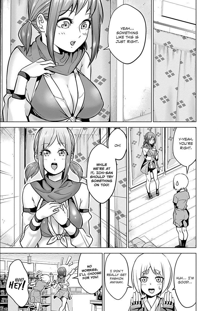 Kunoichi no Ichi Chapter 11 page 8 - Chapter 11: Kunoichi, Buying Clothes