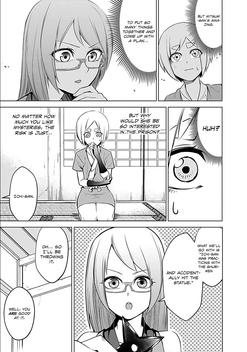 Kunoichi no Ichi Chapter 16 page 9 - Chapter 16: The Captive Kunoichi!