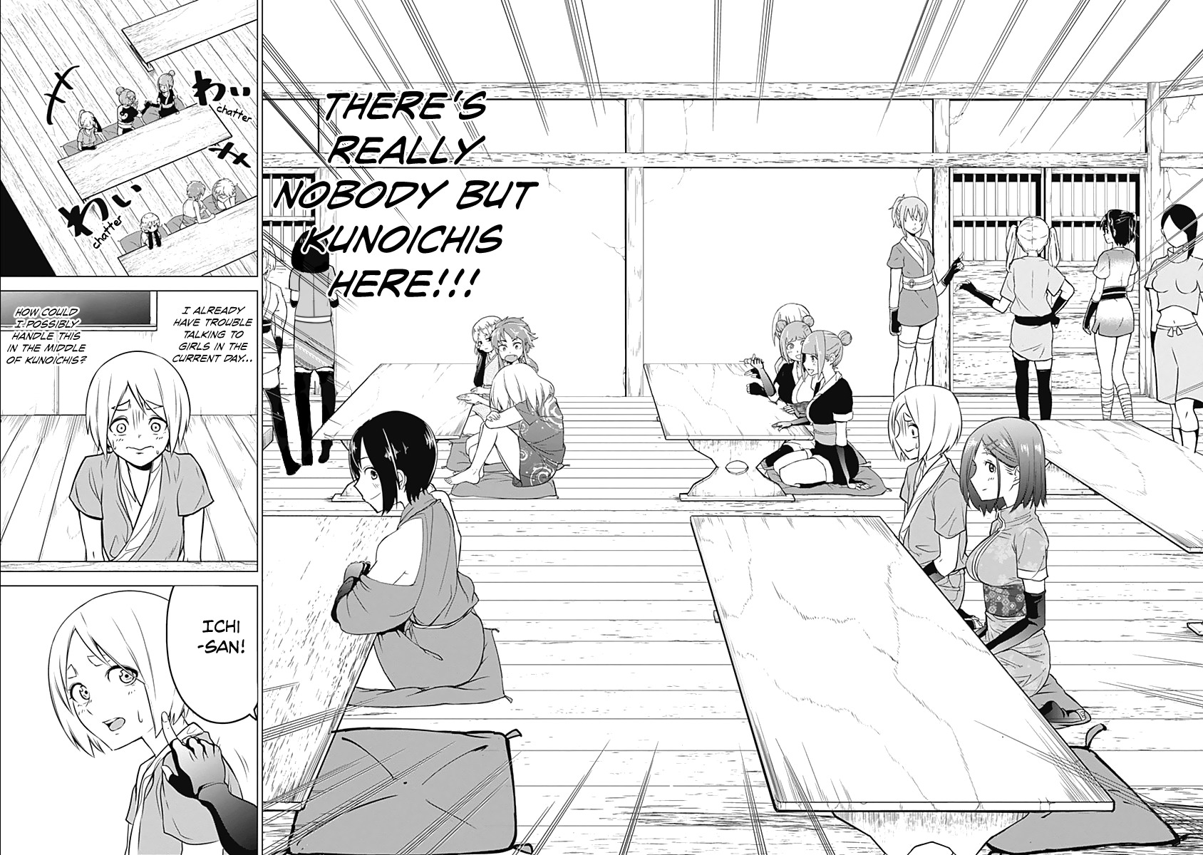 Kunoichi no Ichi Chapter 2 page 10 - Chapter 2: Not Suited To Be A Kunoichi.