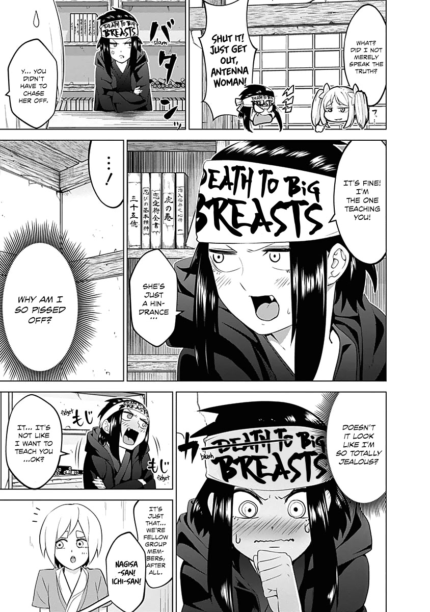 Kunoichi no Ichi Chapter 20 page 10 - Chapter 20: The Shy Kunoichi.