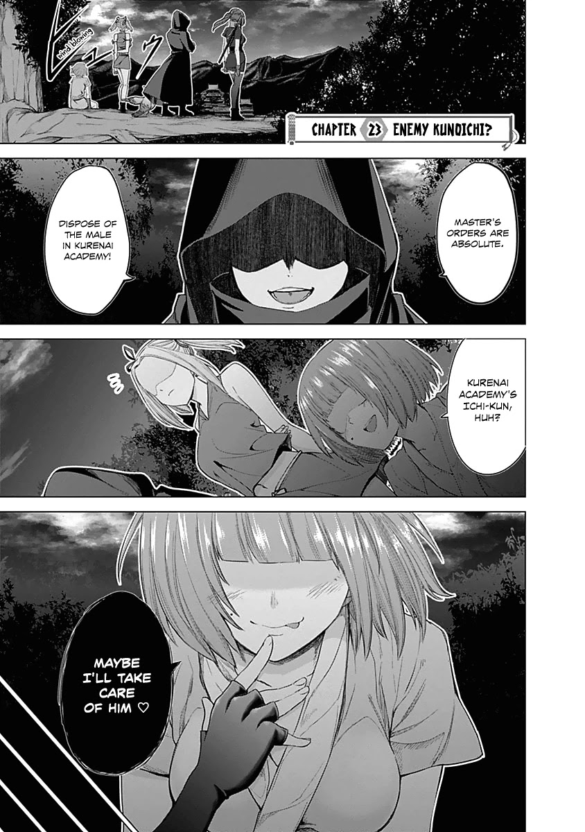Kunoichi no Ichi Chapter 23 page 5 - Chapter 23: Enemy Kunoichi?