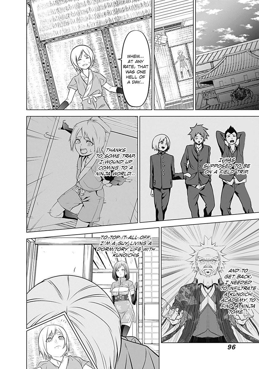 Kunoichi no Ichi Chapter 3 page 8 - Chapter 3: Breasty Kunoichi.