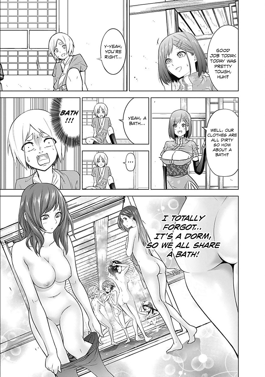 Kunoichi no Ichi Chapter 3 page 9 - Chapter 3: Breasty Kunoichi.