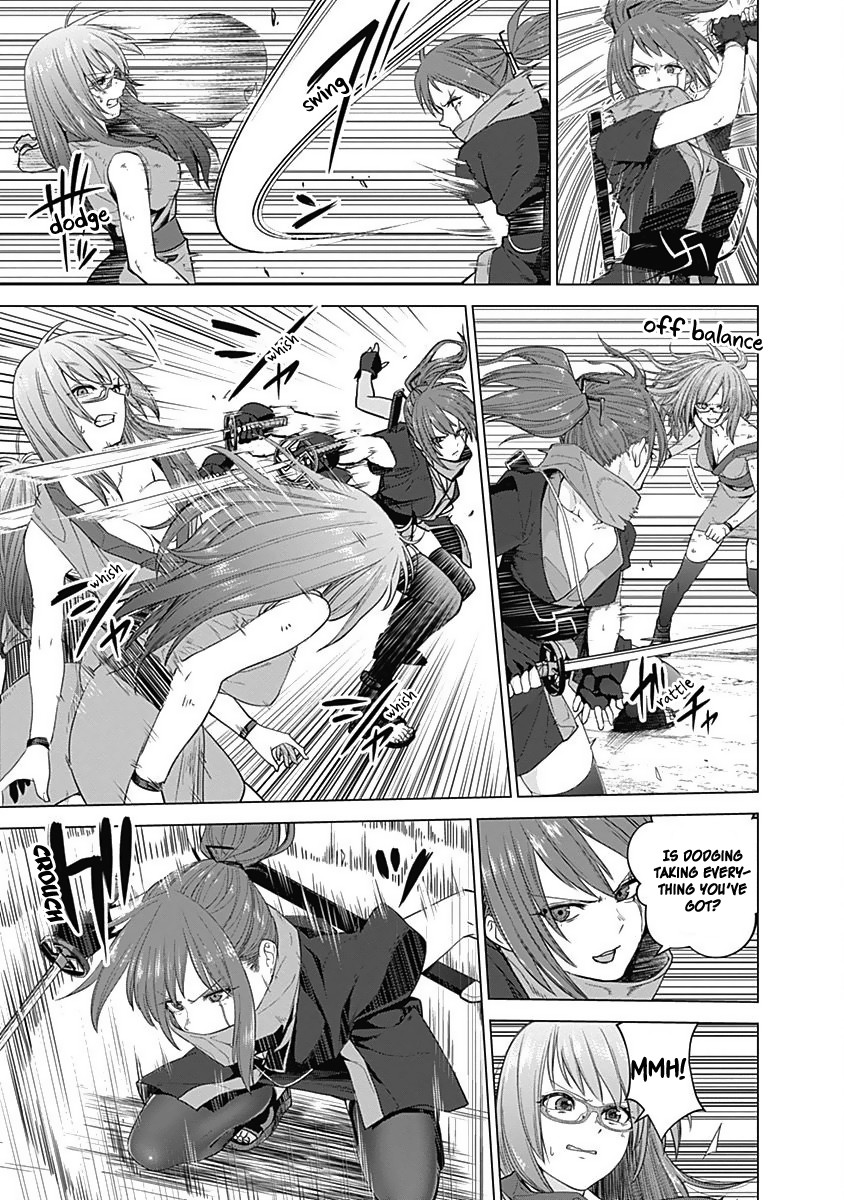 Kunoichi no Ichi Chapter 31 page 9 - Chapter 31: Fighting Kunoichi!