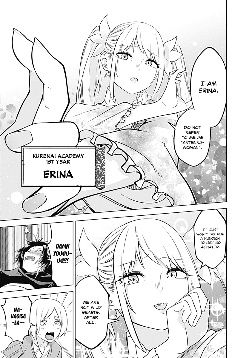 Kunoichi no Ichi Chapter 4 page 19 - Chapter 4: The Highly Sensitive Kunoichi.