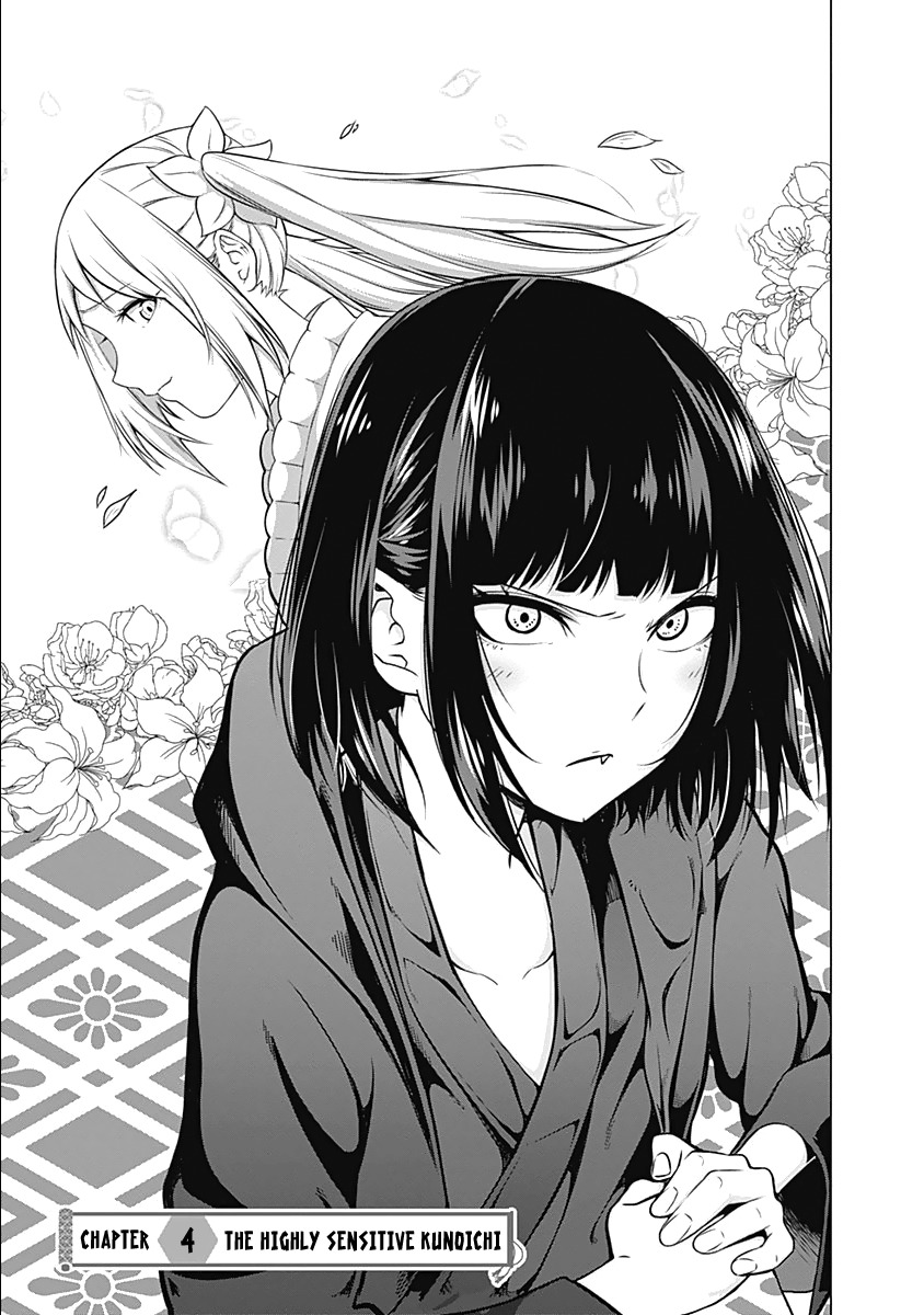 Kunoichi no Ichi Chapter 4 page 9 - Chapter 4: The Highly Sensitive Kunoichi.