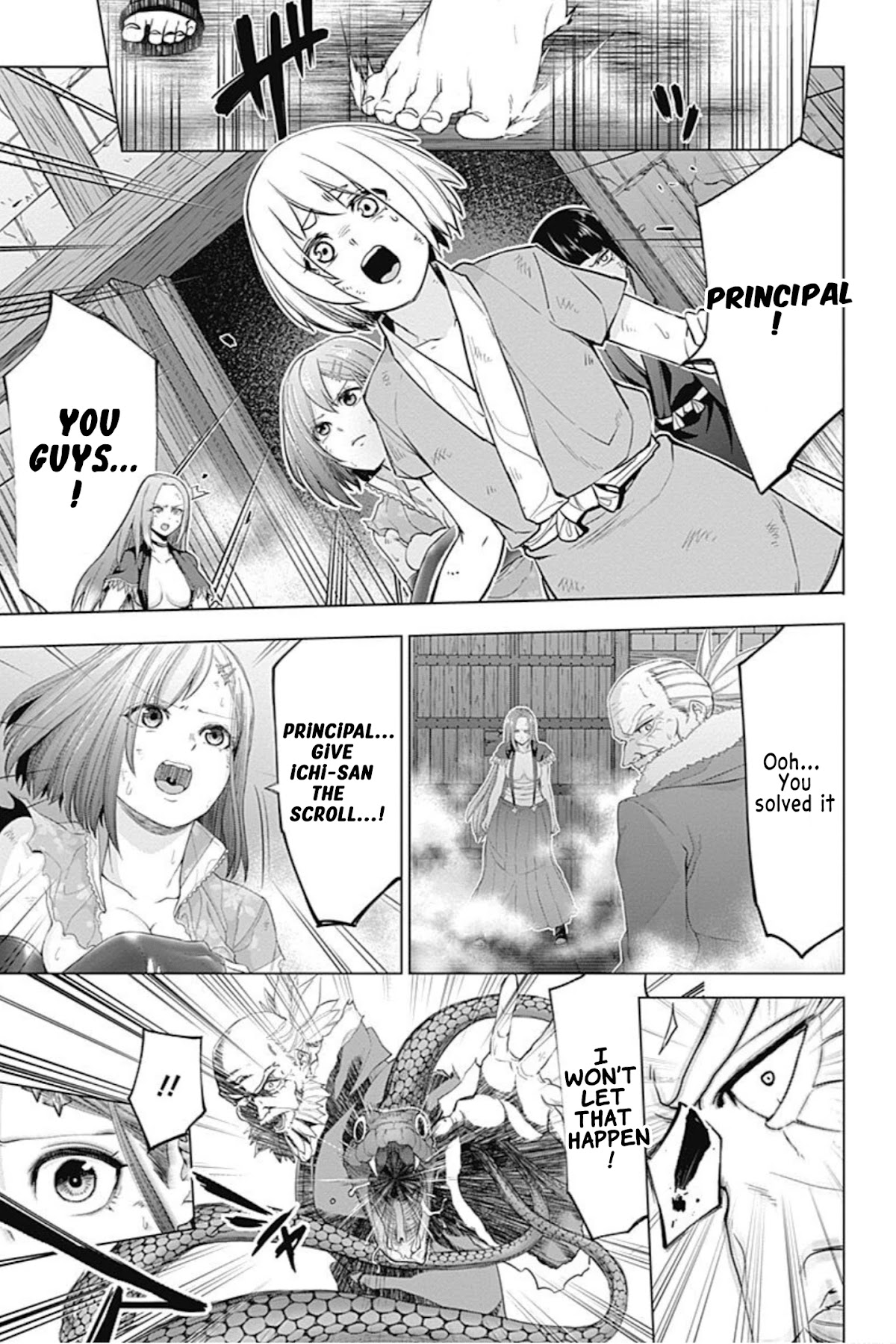 Kunoichi no Ichi Chapter 44 page 7 - Chapter 44: A secret weapon that flashes
