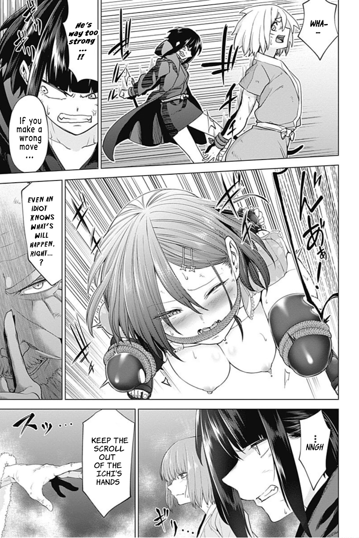 Kunoichi no Ichi Chapter 44 page 9 - Chapter 44: A secret weapon that flashes