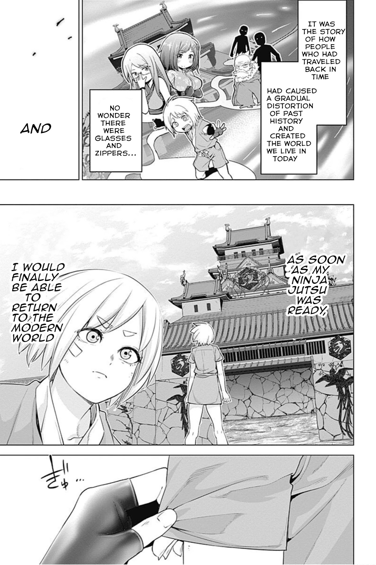 Kunoichi no Ichi Chapter 45 page 16 - Chapter 45: Shine to glory