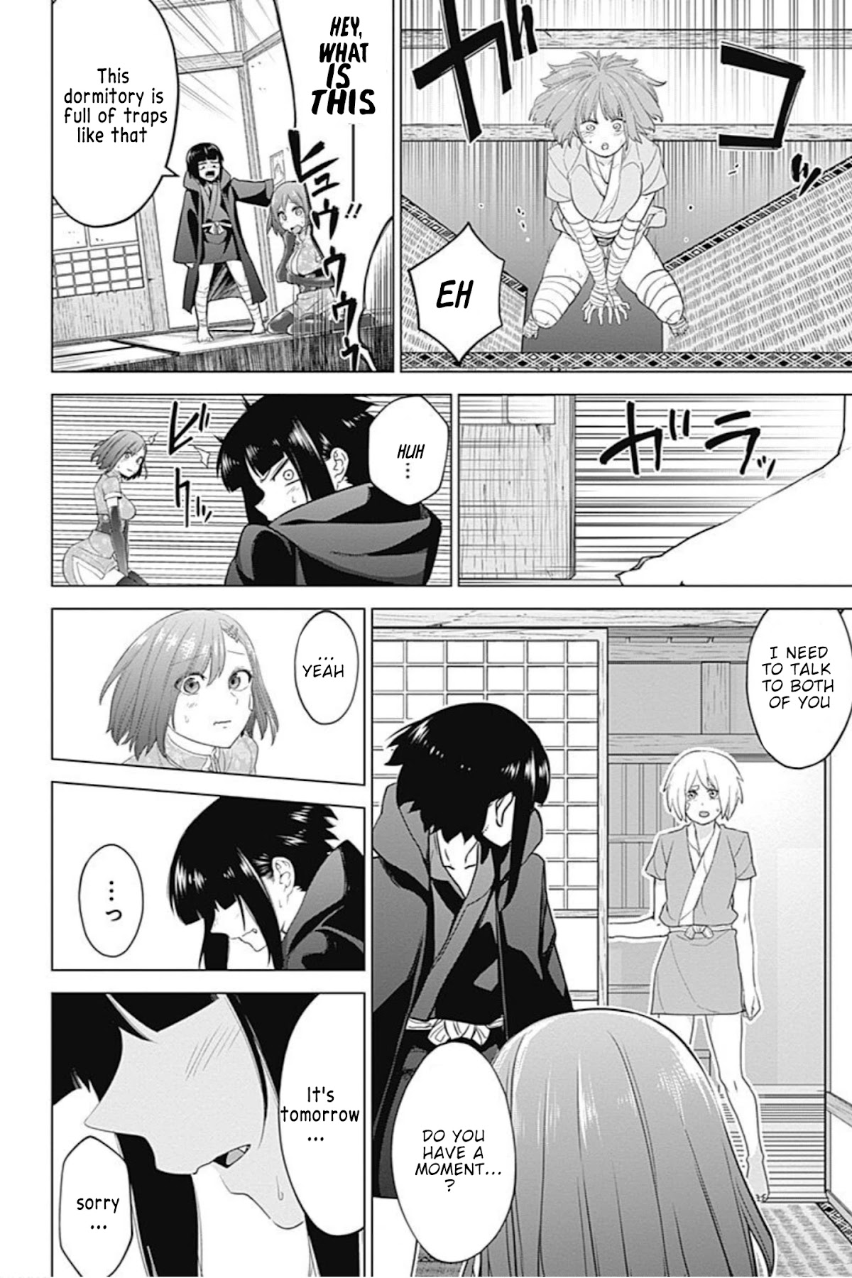 Kunoichi no Ichi Chapter 46 page 8 - Chapter 46: Farewell