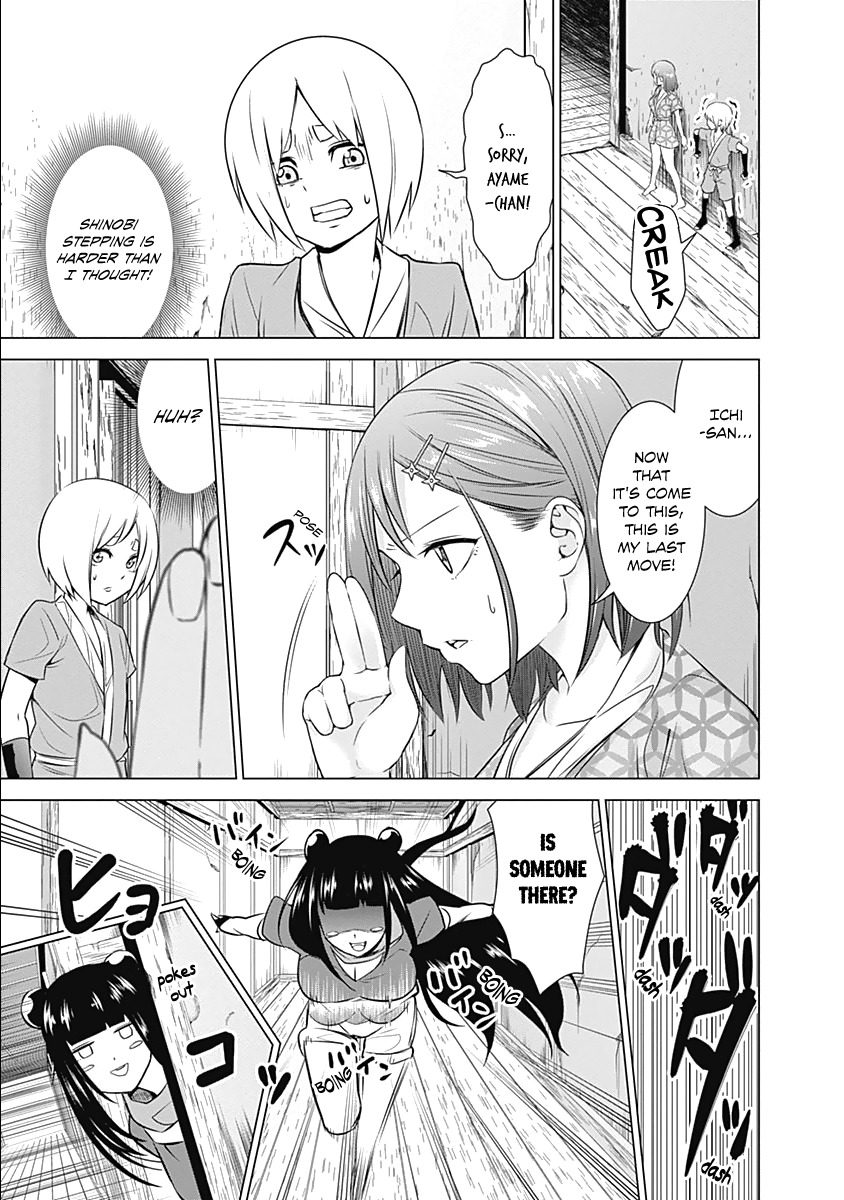 Kunoichi no Ichi Chapter 7 page 13 - Chapter 7: The Kunoichi Hanging By A Thread.