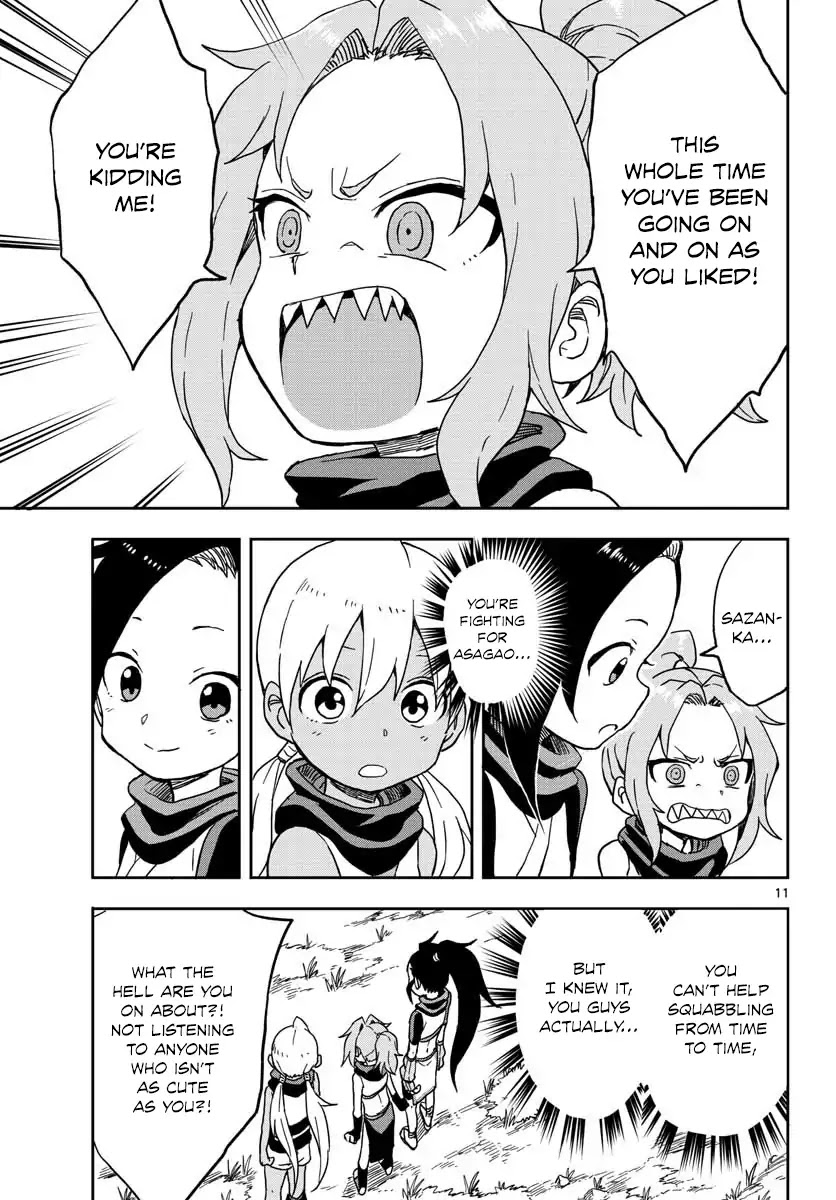 Kunoichi Tsubaki no Mune no Uchi Chapter 10 page 13 - Chapter 10: Fighting Over Fruits!