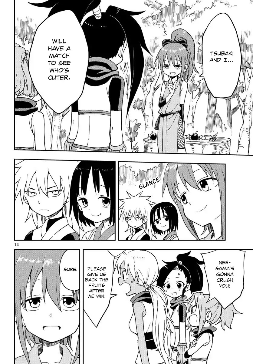 Kunoichi Tsubaki no Mune no Uchi Chapter 10 page 16 - Chapter 10: Fighting Over Fruits!