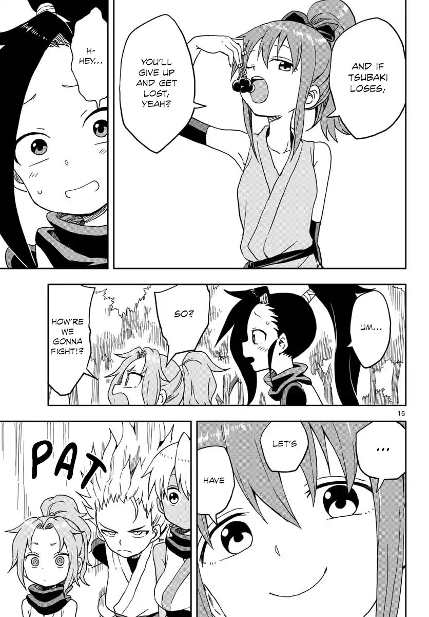 Kunoichi Tsubaki no Mune no Uchi Chapter 10 page 17 - Chapter 10: Fighting Over Fruits!