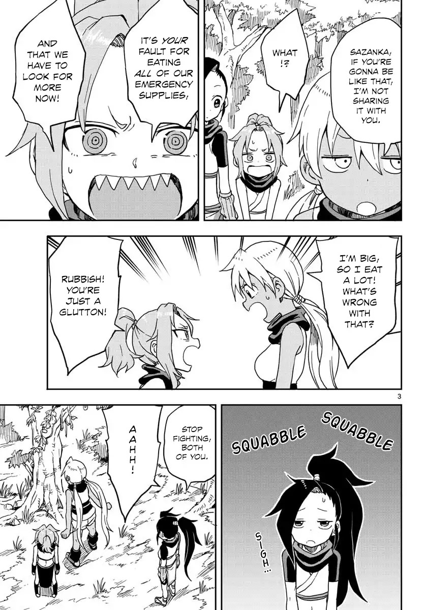 Kunoichi Tsubaki no Mune no Uchi Chapter 10 page 5 - Chapter 10: Fighting Over Fruits!