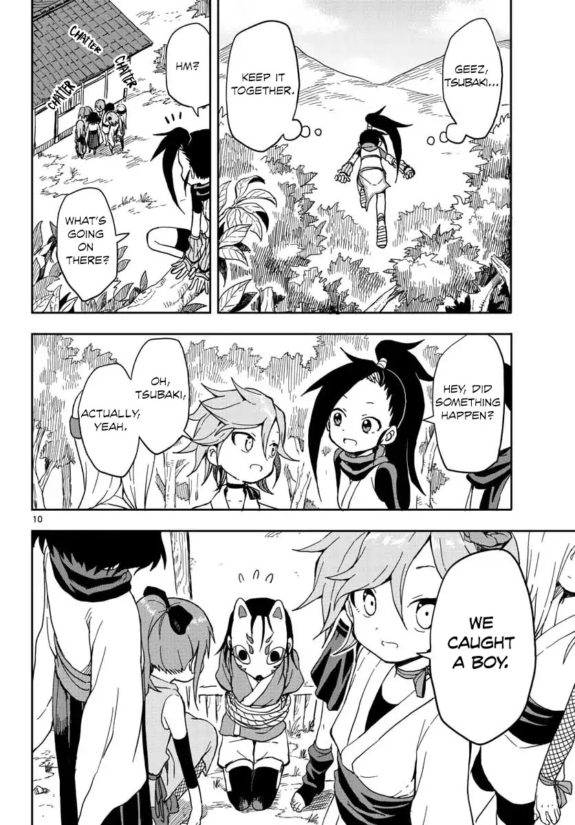 Kunoichi Tsubaki no Mune no Uchi Chapter 11 page 11 - Chapter 11: Transfer Student