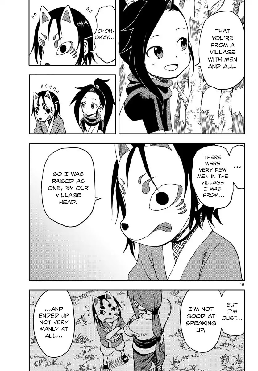 Kunoichi Tsubaki no Mune no Uchi Chapter 11 page 16 - Chapter 11: Transfer Student