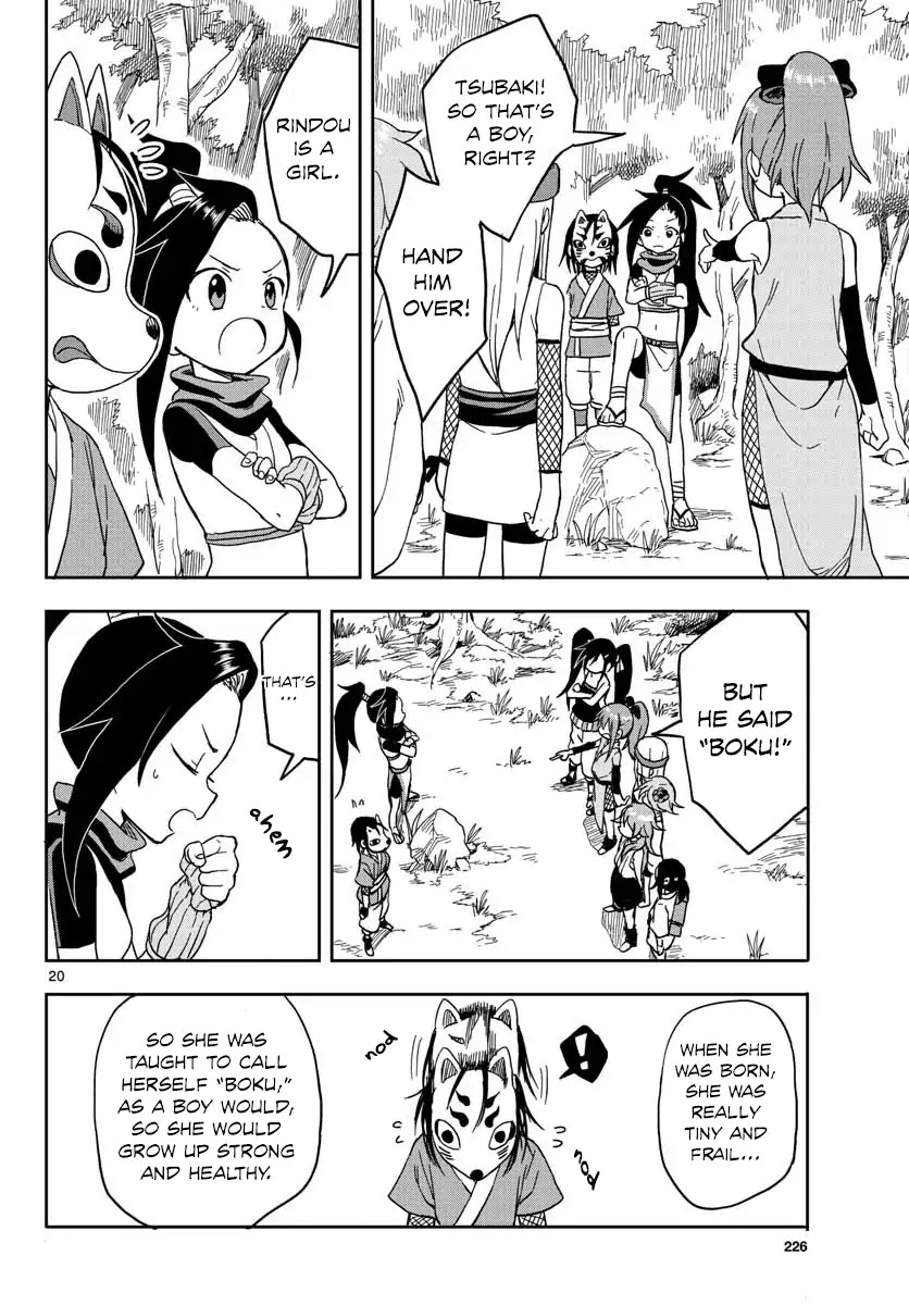 Kunoichi Tsubaki no Mune no Uchi Chapter 11 page 21 - Chapter 11: Transfer Student