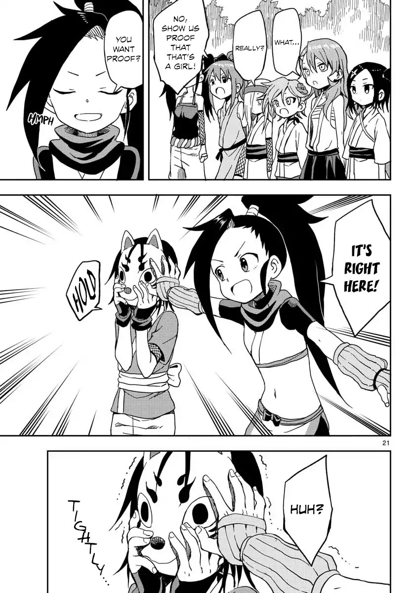 Kunoichi Tsubaki no Mune no Uchi Chapter 11 page 22 - Chapter 11: Transfer Student