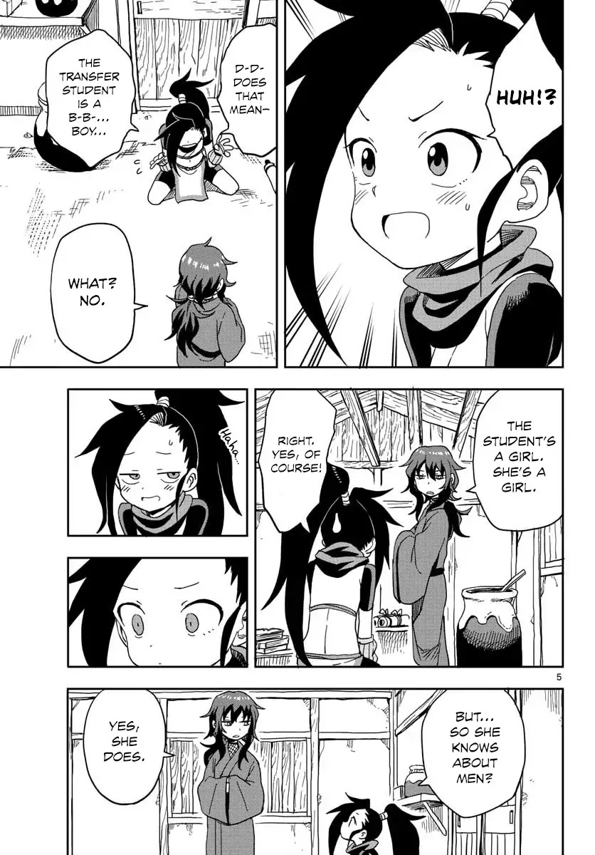 Kunoichi Tsubaki no Mune no Uchi Chapter 11 page 6 - Chapter 11: Transfer Student