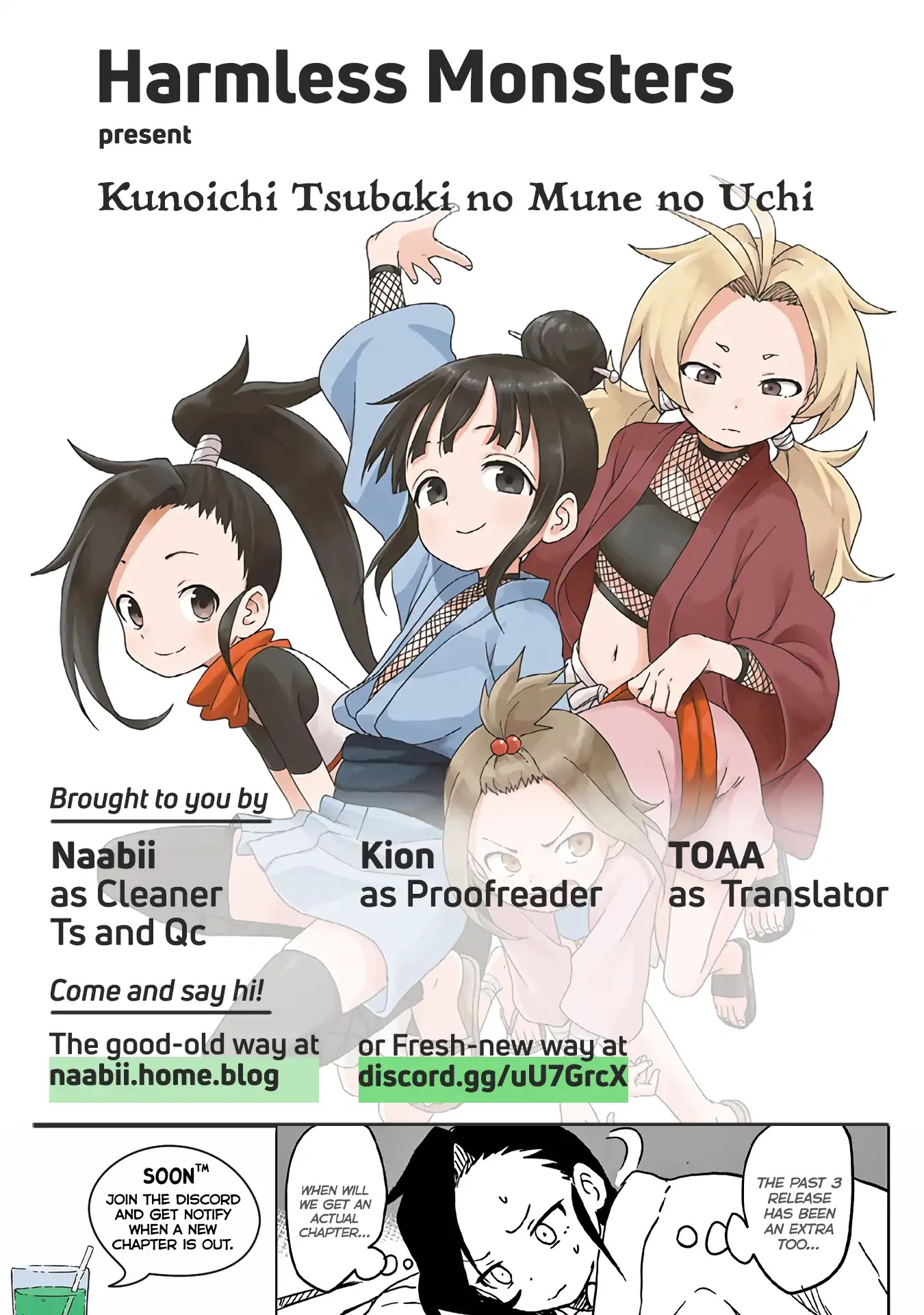 Kunoichi Tsubaki no Mune no Uchi Chapter 12.5 page 5 - Chapter 12.5: Extra