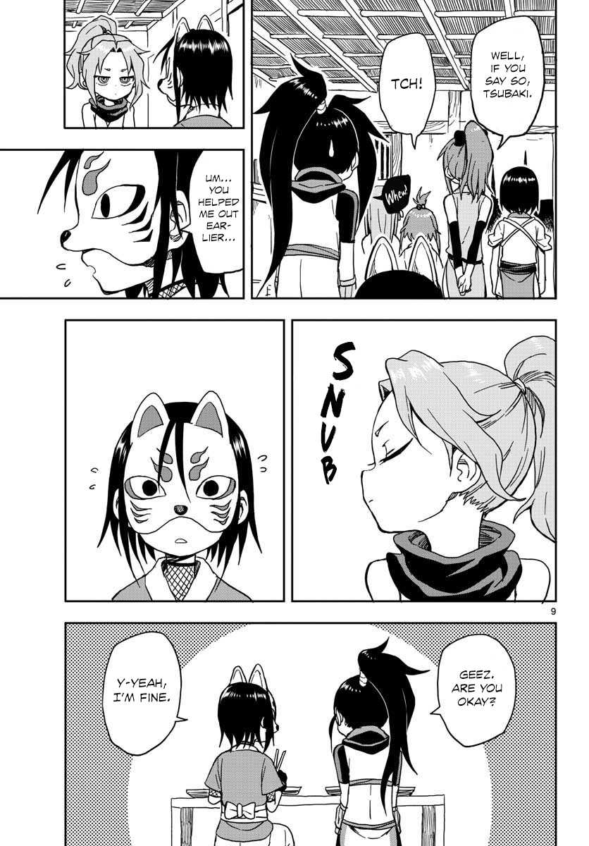 Kunoichi Tsubaki no Mune no Uchi Chapter 12 page 10 - Chapter 12: Shy