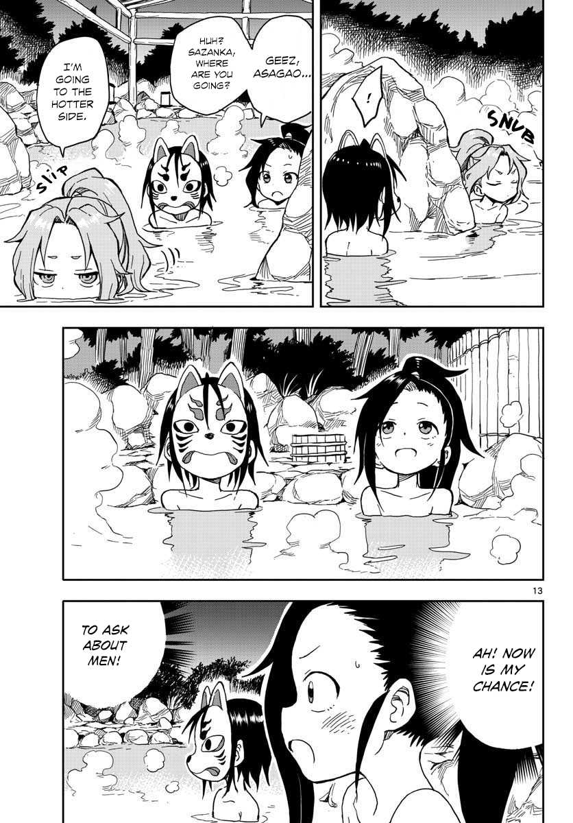 Kunoichi Tsubaki no Mune no Uchi Chapter 12 page 14 - Chapter 12: Shy