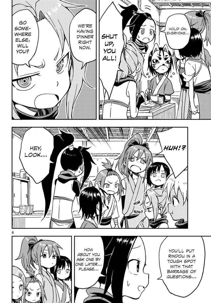 Kunoichi Tsubaki no Mune no Uchi Chapter 12 page 9 - Chapter 12: Shy