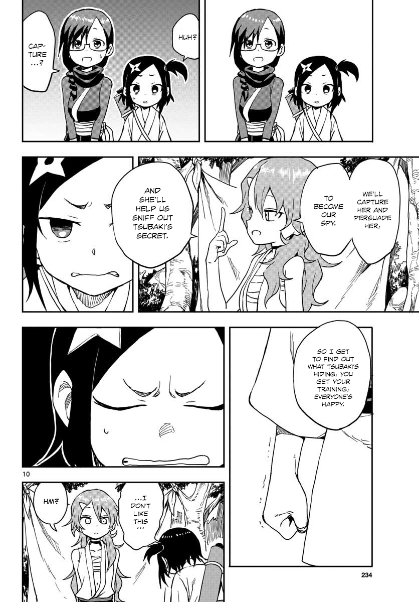 Kunoichi Tsubaki no Mune no Uchi Chapter 13 page 11 - Chapter 13: Tsubaki's Secret