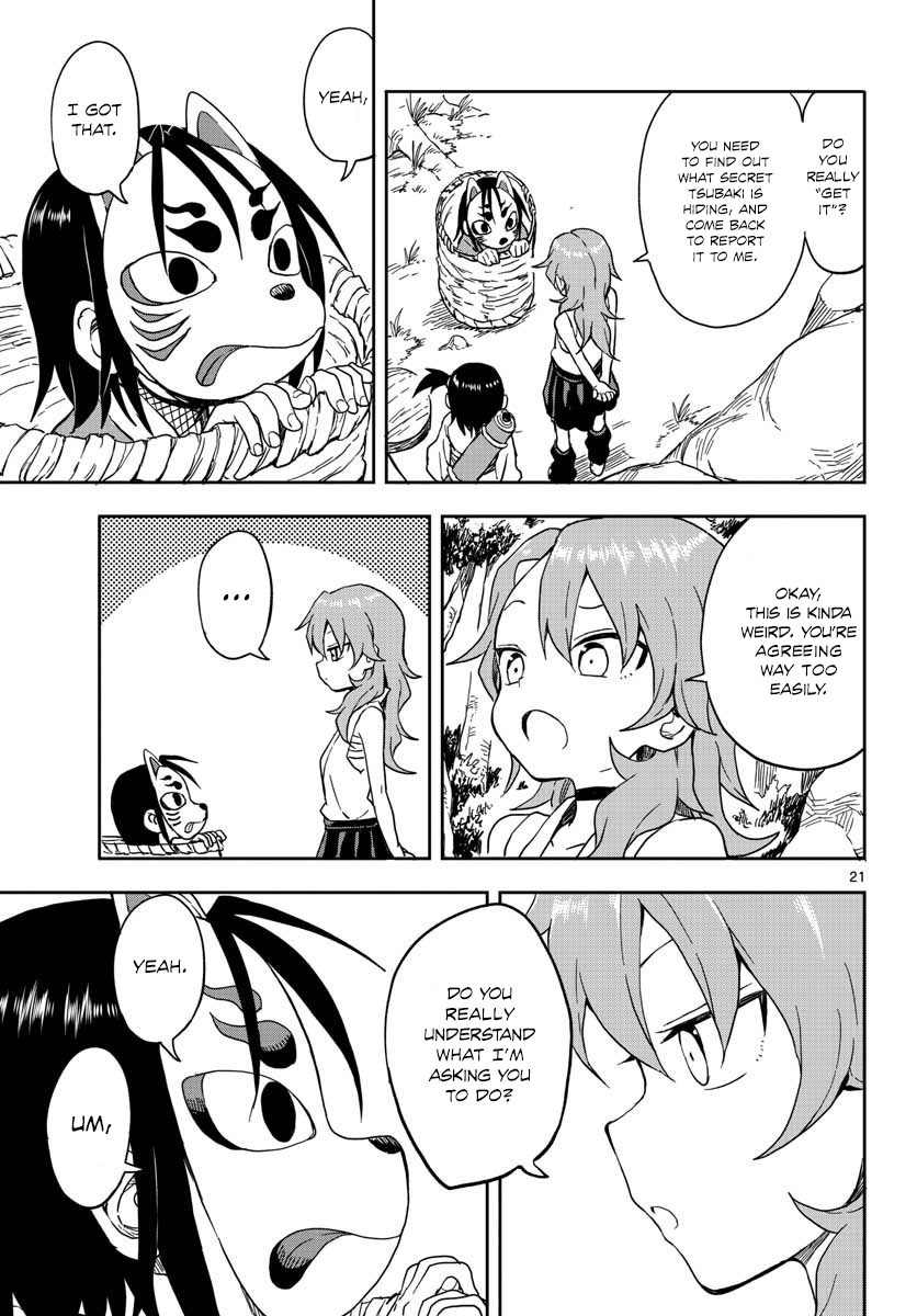 Kunoichi Tsubaki no Mune no Uchi Chapter 13 page 22 - Chapter 13: Tsubaki's Secret