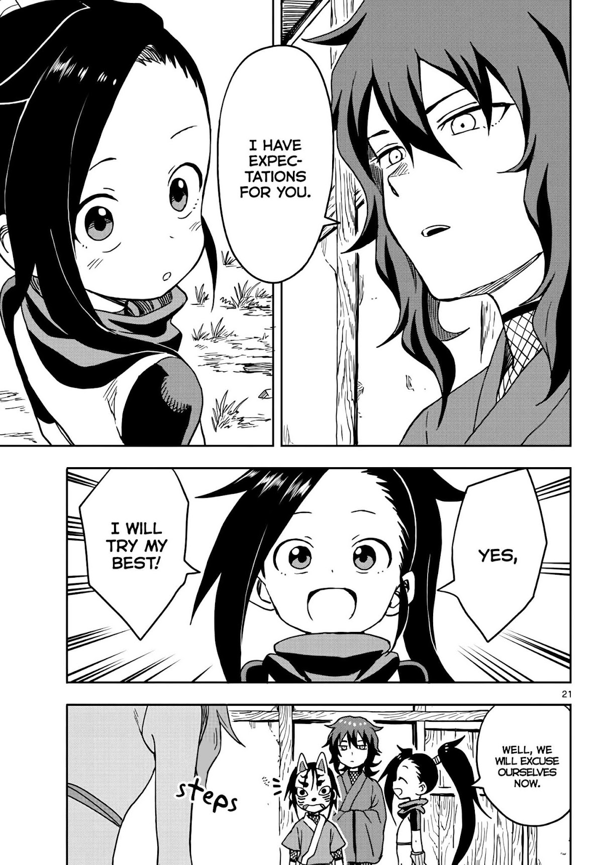 Kunoichi Tsubaki no Mune no Uchi Chapter 15 page 21 - Chapter 15: Night Time Calling
