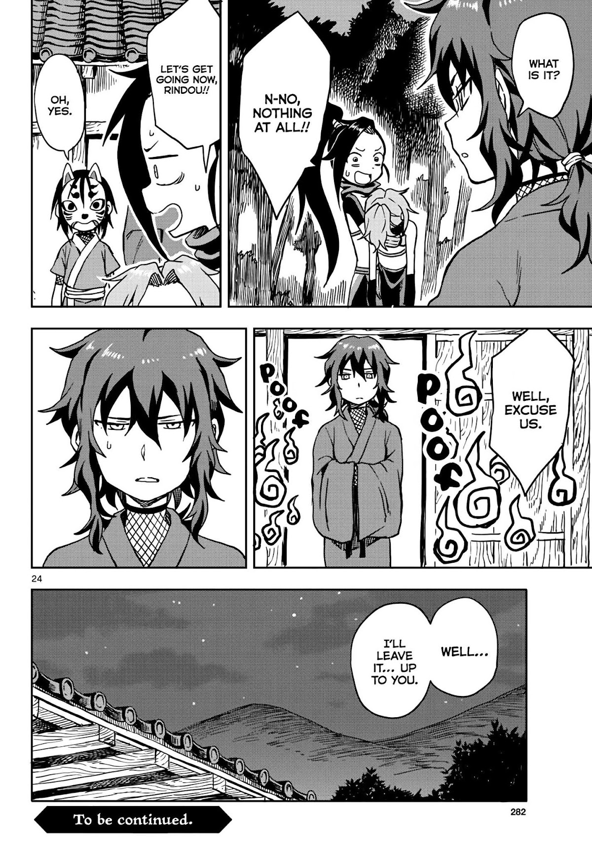 Kunoichi Tsubaki no Mune no Uchi Chapter 15 page 24 - Chapter 15: Night Time Calling