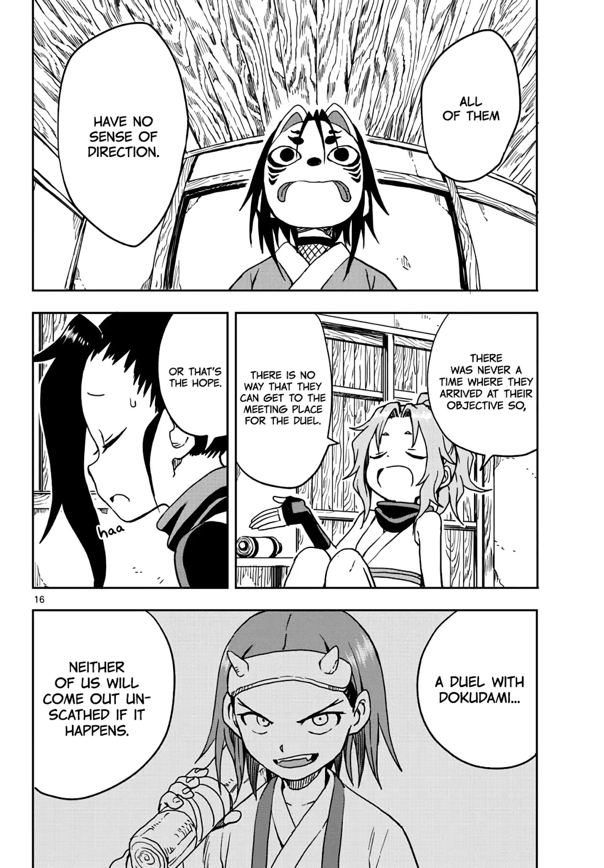Kunoichi Tsubaki no Mune no Uchi Chapter 16 page 16 - Chapter 16: The Strongest Squad.