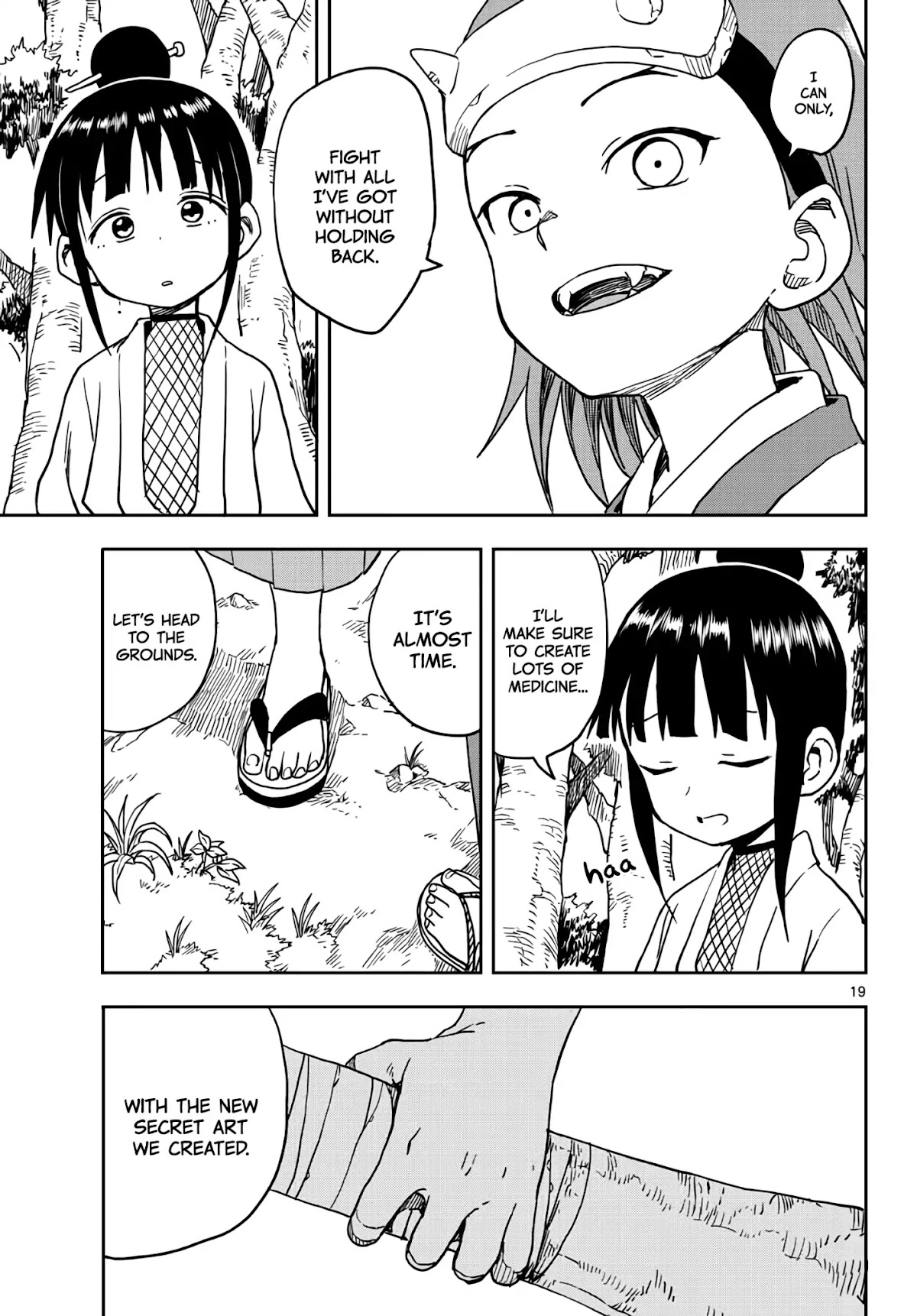 Kunoichi Tsubaki no Mune no Uchi Chapter 16 page 19 - Chapter 16: The Strongest Squad.