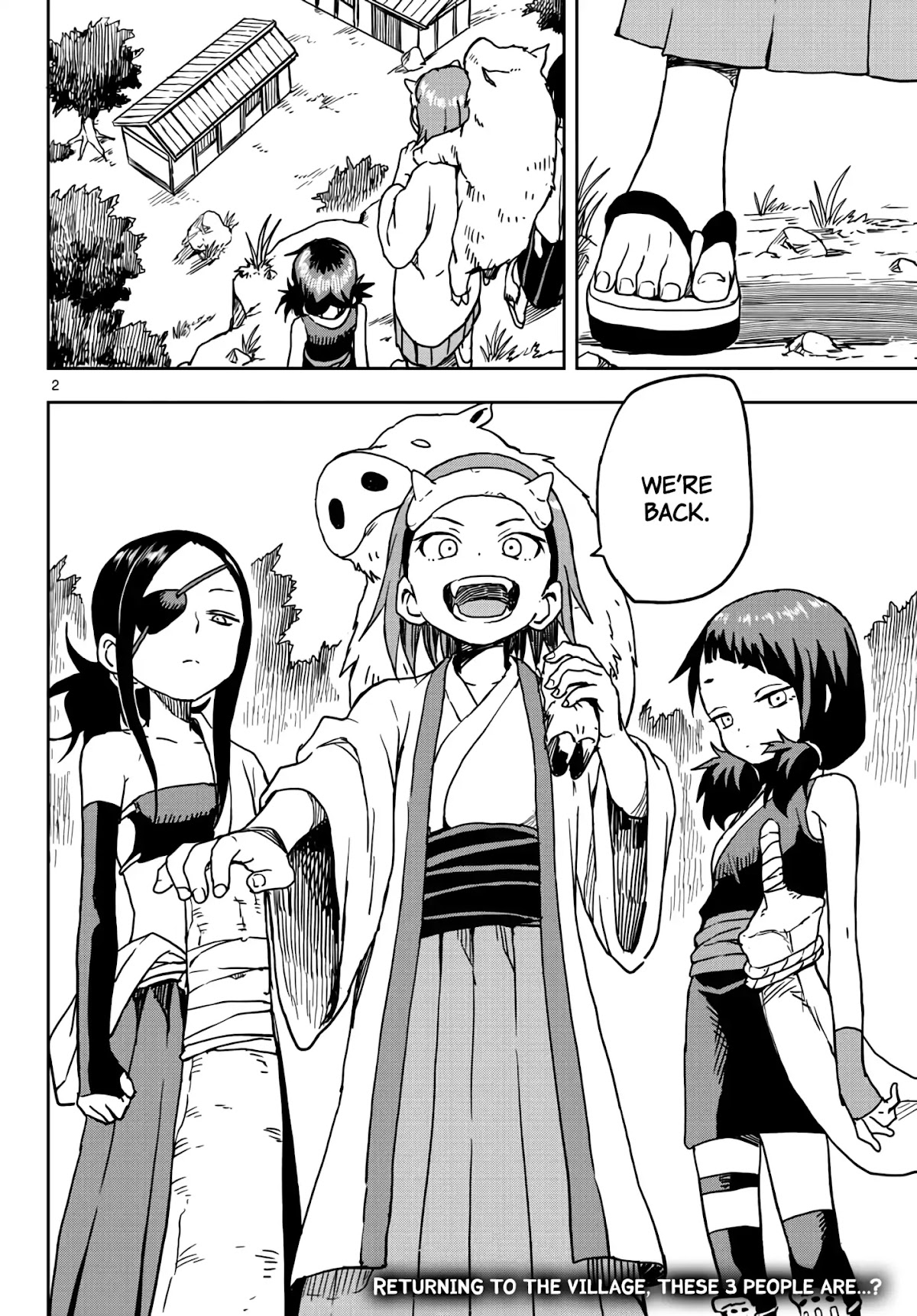 Kunoichi Tsubaki no Mune no Uchi Chapter 16 page 2 - Chapter 16: The Strongest Squad.