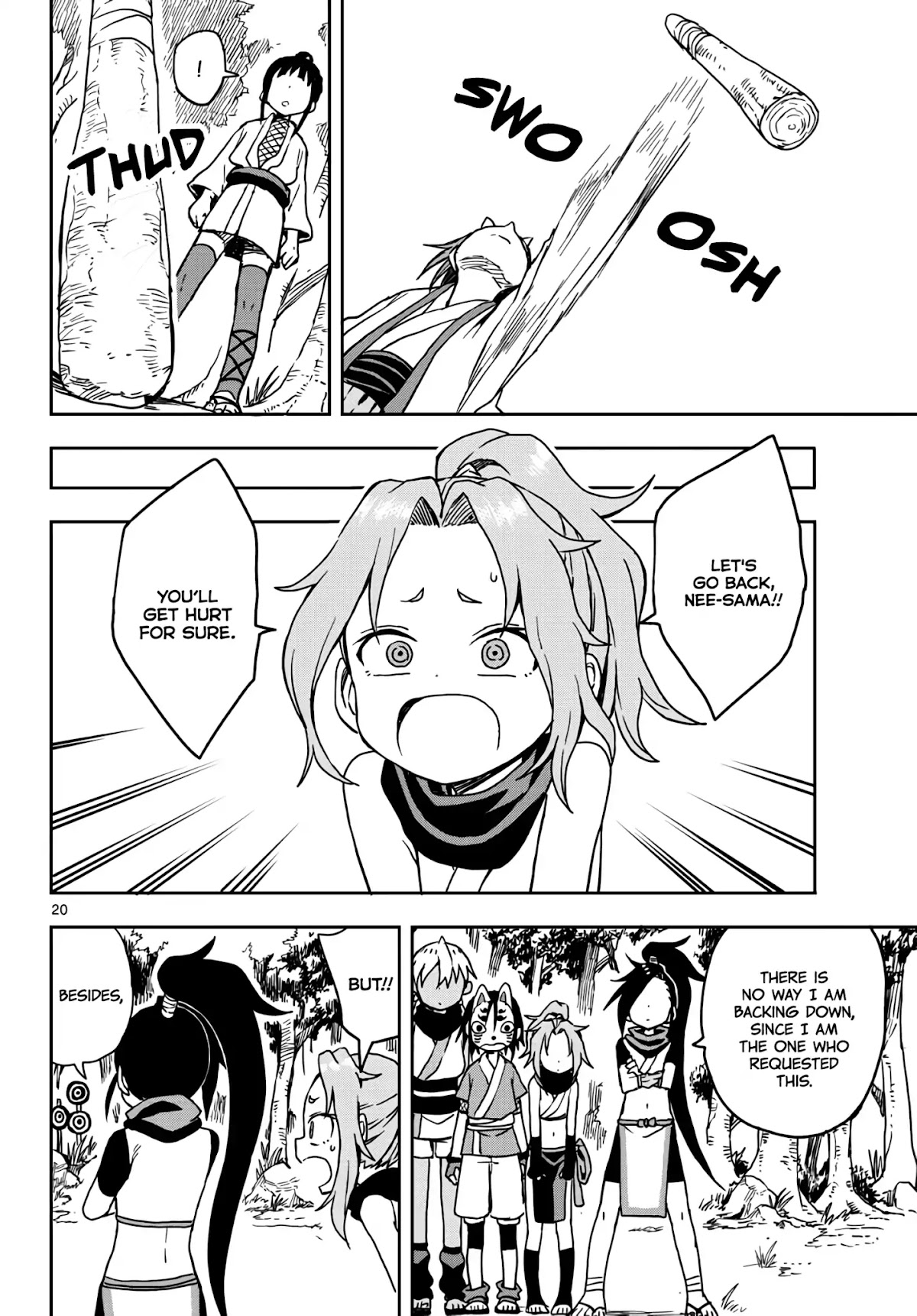 Kunoichi Tsubaki no Mune no Uchi Chapter 16 page 20 - Chapter 16: The Strongest Squad.