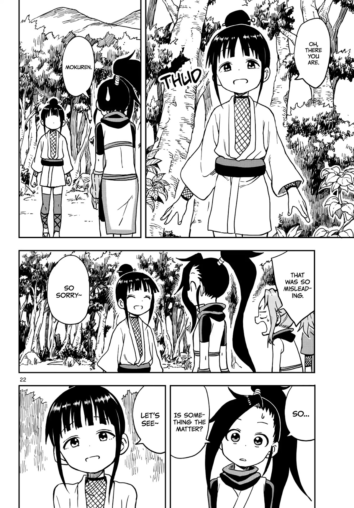 Kunoichi Tsubaki no Mune no Uchi Chapter 16 page 22 - Chapter 16: The Strongest Squad.