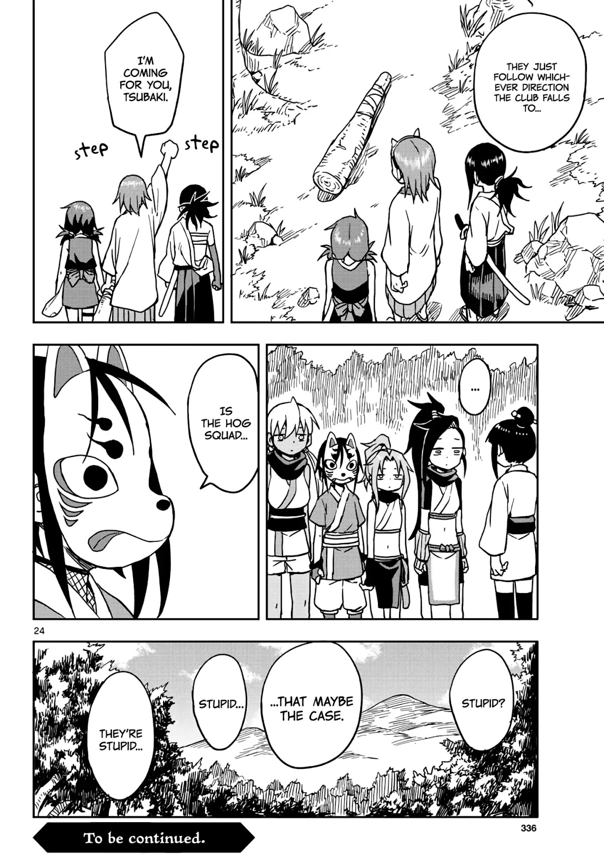 Kunoichi Tsubaki no Mune no Uchi Chapter 16 page 24 - Chapter 16: The Strongest Squad.