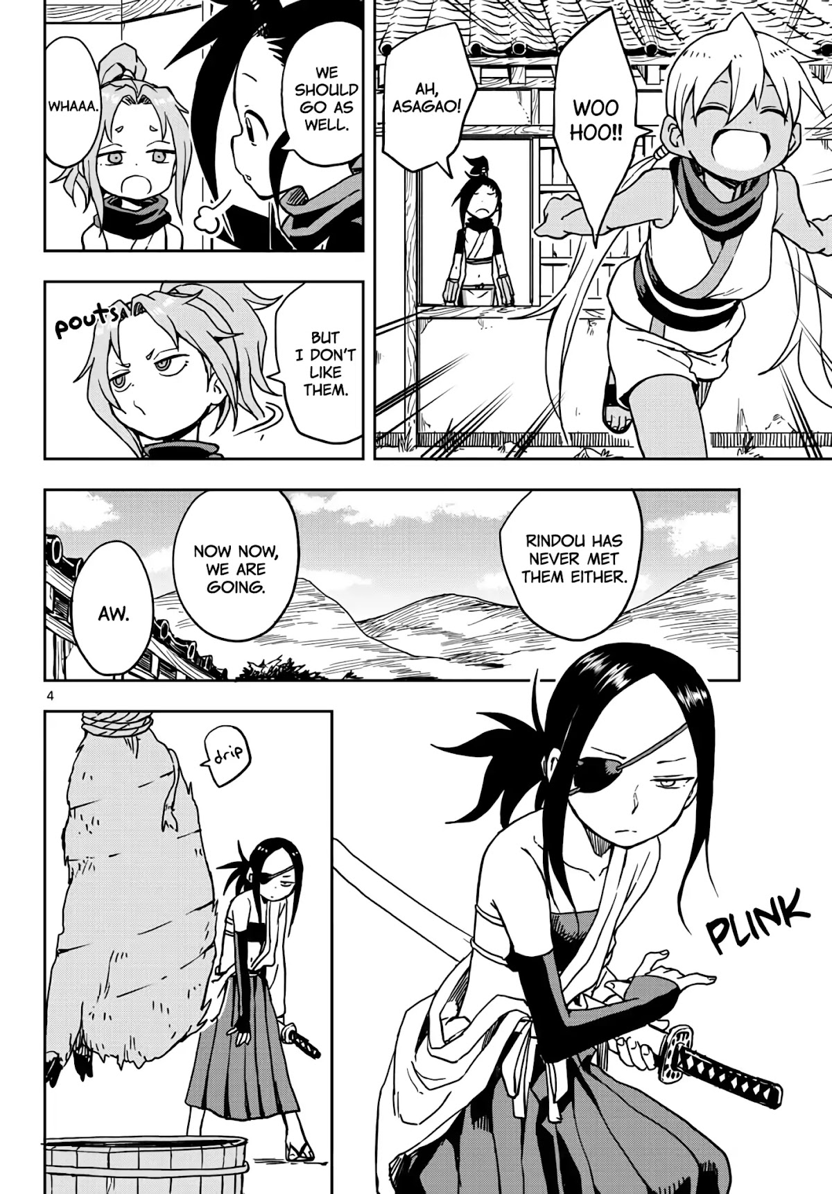 Kunoichi Tsubaki no Mune no Uchi Chapter 16 page 4 - Chapter 16: The Strongest Squad.