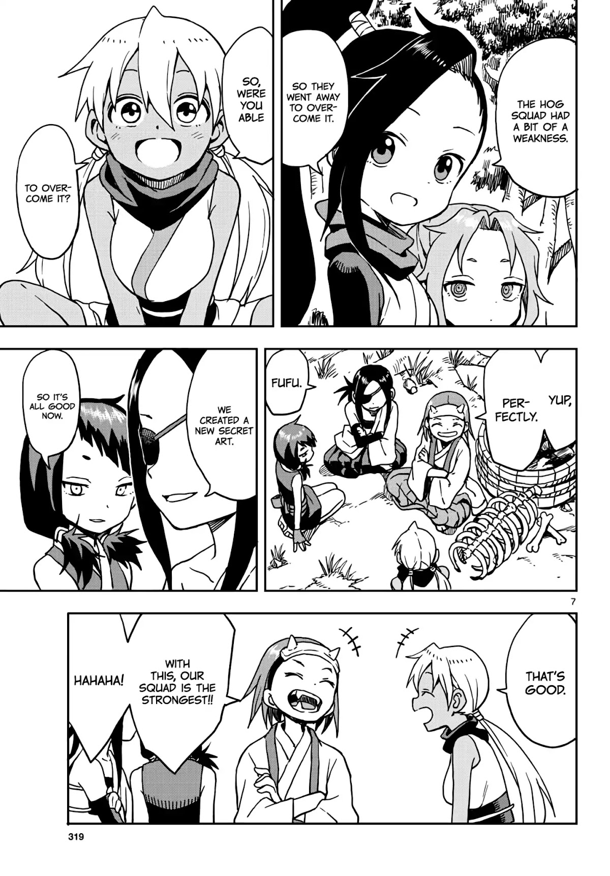 Kunoichi Tsubaki no Mune no Uchi Chapter 16 page 7 - Chapter 16: The Strongest Squad.