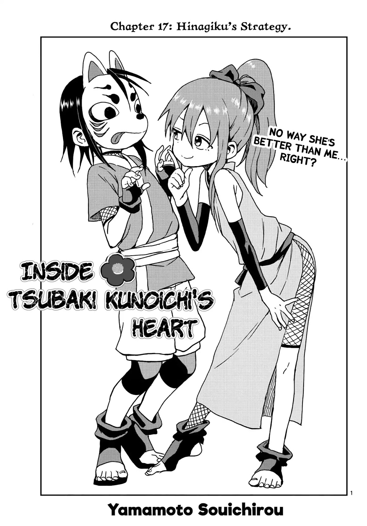Kunoichi Tsubaki no Mune no Uchi Chapter 17 page 1 - Chapter 17: Hinagiku’s Strategy