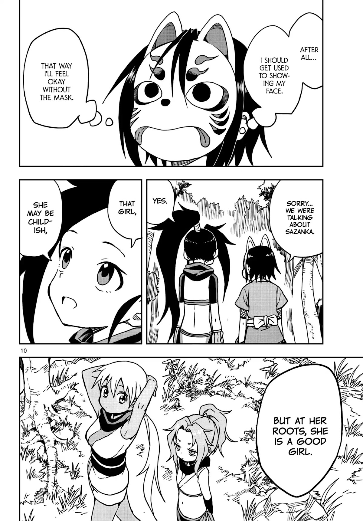 Kunoichi Tsubaki no Mune no Uchi Chapter 17 page 10 - Chapter 17: Hinagiku’s Strategy