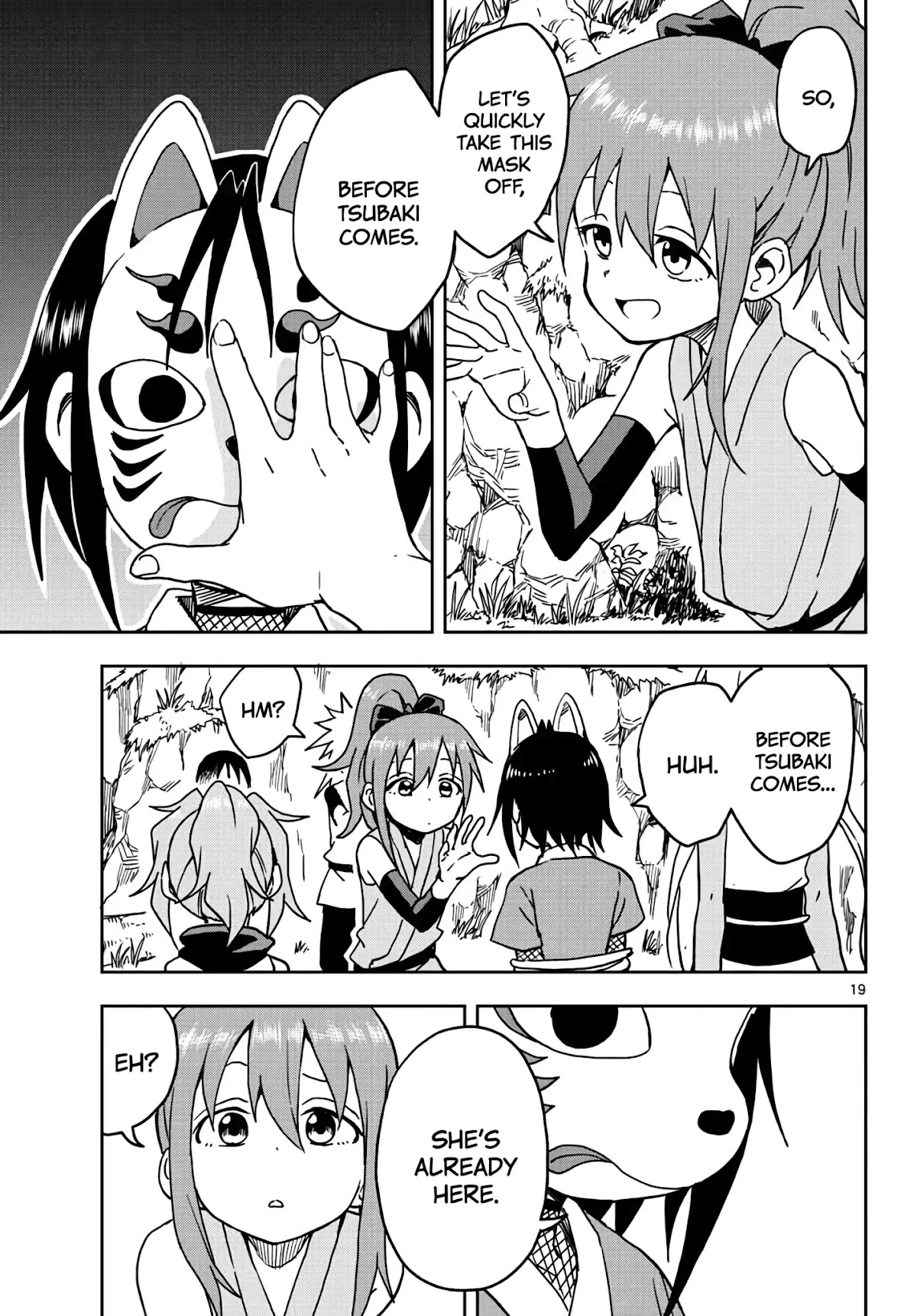 Kunoichi Tsubaki no Mune no Uchi Chapter 17 page 19 - Chapter 17: Hinagiku’s Strategy