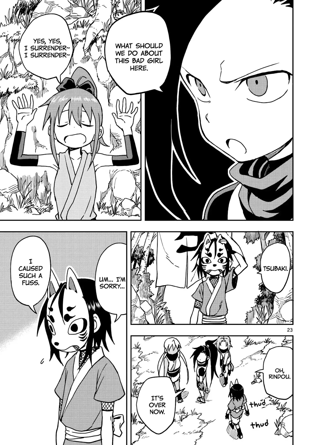 Kunoichi Tsubaki no Mune no Uchi Chapter 17 page 23 - Chapter 17: Hinagiku’s Strategy