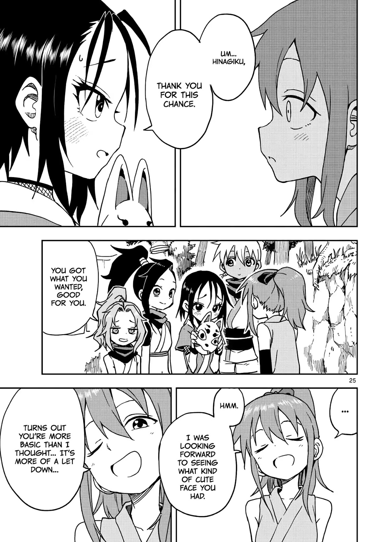 Kunoichi Tsubaki no Mune no Uchi Chapter 17 page 25 - Chapter 17: Hinagiku’s Strategy