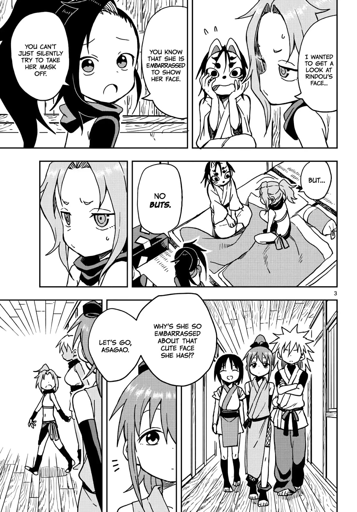 Kunoichi Tsubaki no Mune no Uchi Chapter 17 page 3 - Chapter 17: Hinagiku’s Strategy