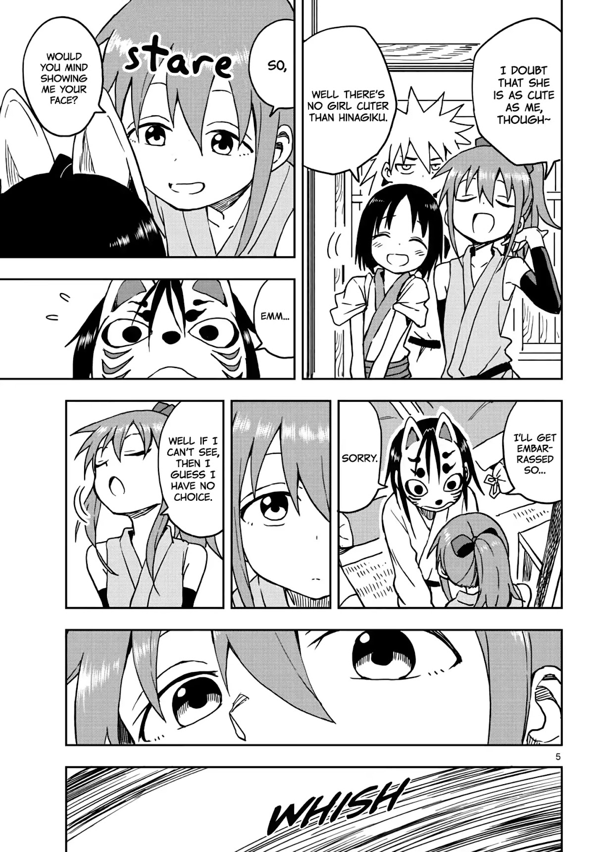 Kunoichi Tsubaki no Mune no Uchi Chapter 17 page 5 - Chapter 17: Hinagiku’s Strategy