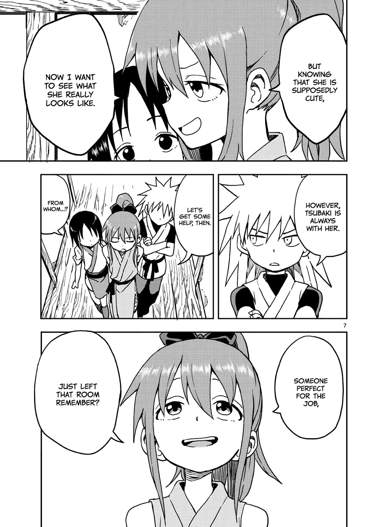 Kunoichi Tsubaki no Mune no Uchi Chapter 17 page 7 - Chapter 17: Hinagiku’s Strategy