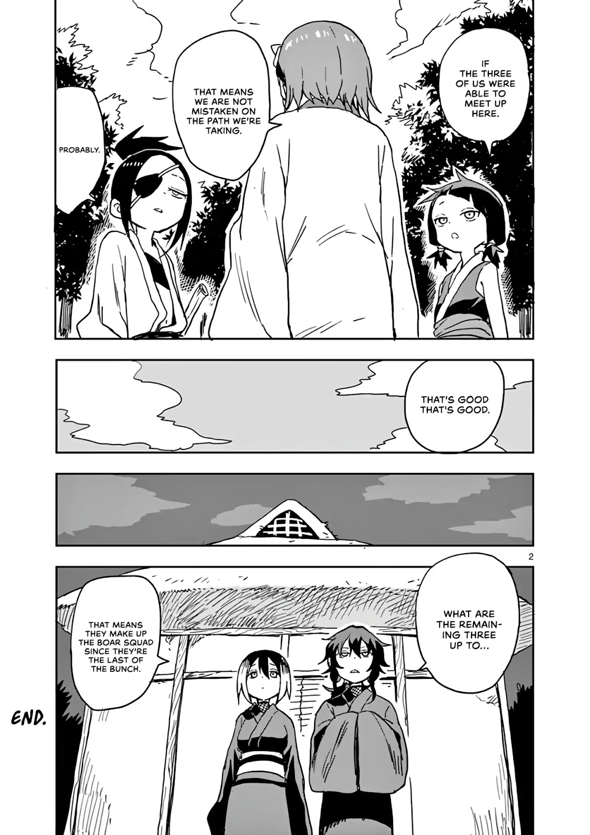 Kunoichi Tsubaki no Mune no Uchi Chapter 18.5 page 2 - Chapter 18.5: Extra Chapter