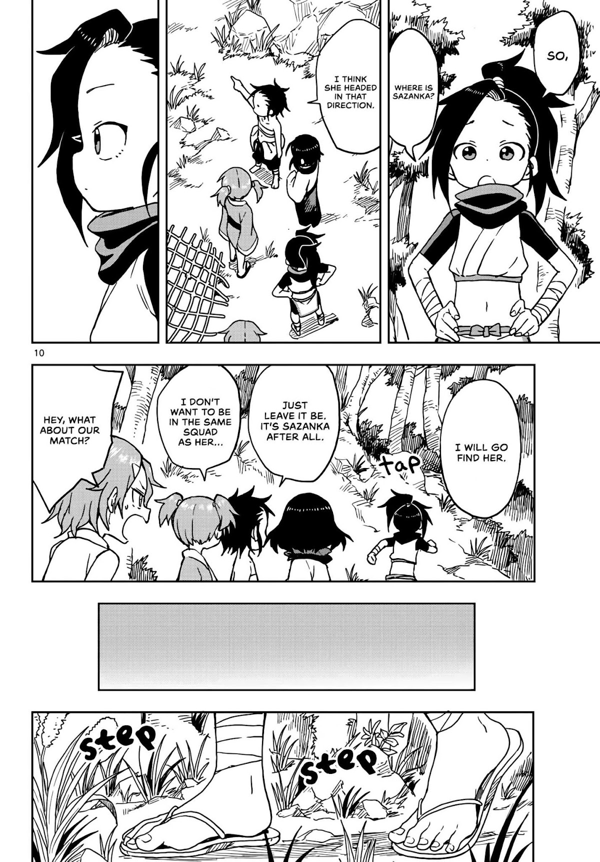 Kunoichi Tsubaki no Mune no Uchi Chapter 18 page 10 - Chapter 18: Nee-sama.